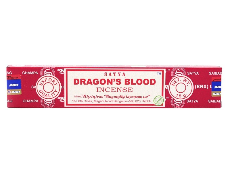 Satya Dragon&#39;s Blood Incense - 15 g