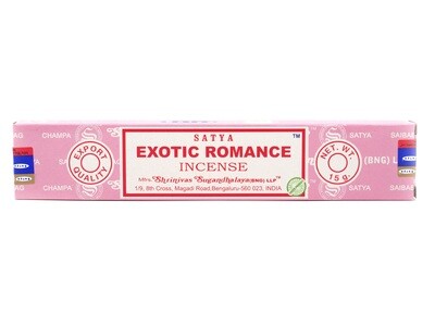 Satya Exotic Romance Incense - 15 g