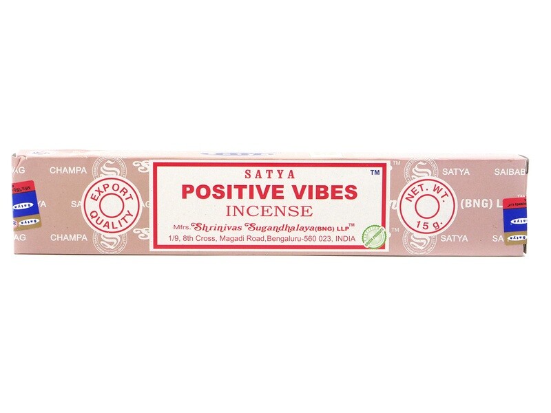Satya Positive Vibes Incense - 15 g