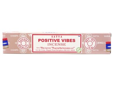 Satya Positive Vibes Incense - 15 g