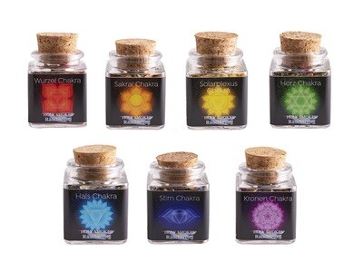 7 Chakras Kit - Chakra incense blend