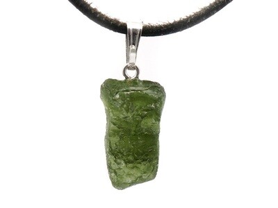 Moldavite - 925 silver pendant