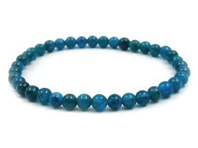 Blue Apatite Bracelet - 5mm