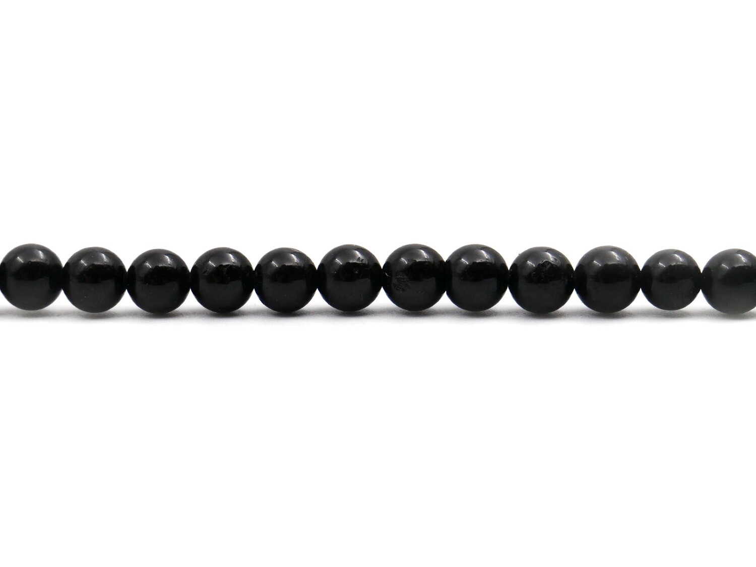 Black Tourmaline - Beads 6,5 mm