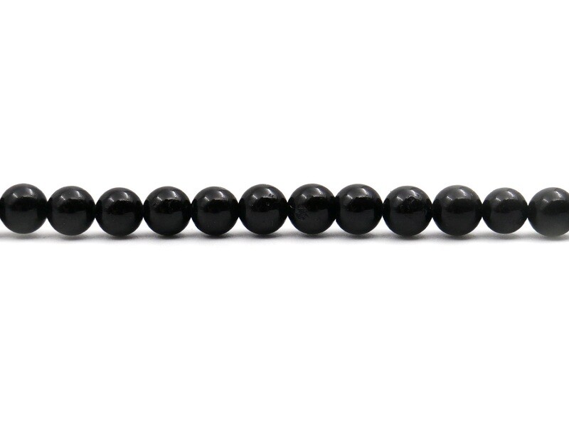 Black Tourmaline - Beads 6,5 mm