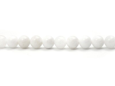 White Moonstone - Beads 6,5 mm