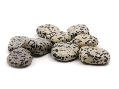 Dalmatian Jasper (Aplite or Porphyrite) - Tumbled Stone