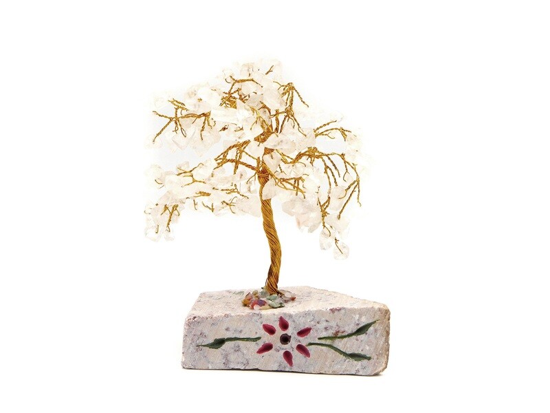 Rock crystal (quartz) - Gem Tree 160 stones