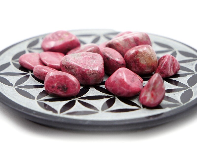 Thulite AAA - Mini Tumbled Stone - 50 g