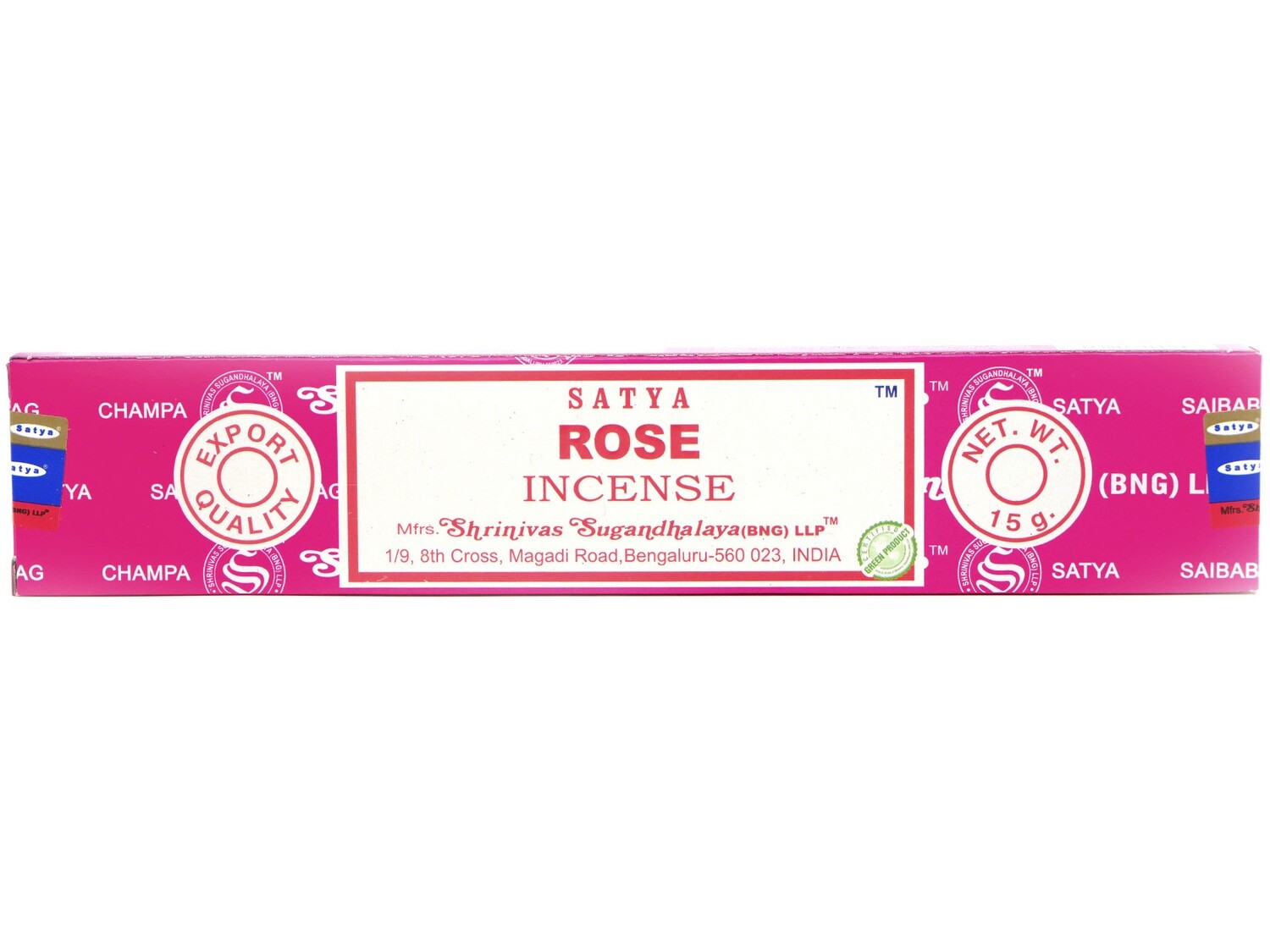 Satya Rose Incense - 15 g