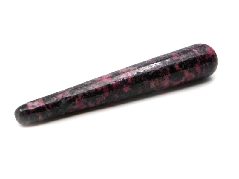 Rhodonite - Massage wand