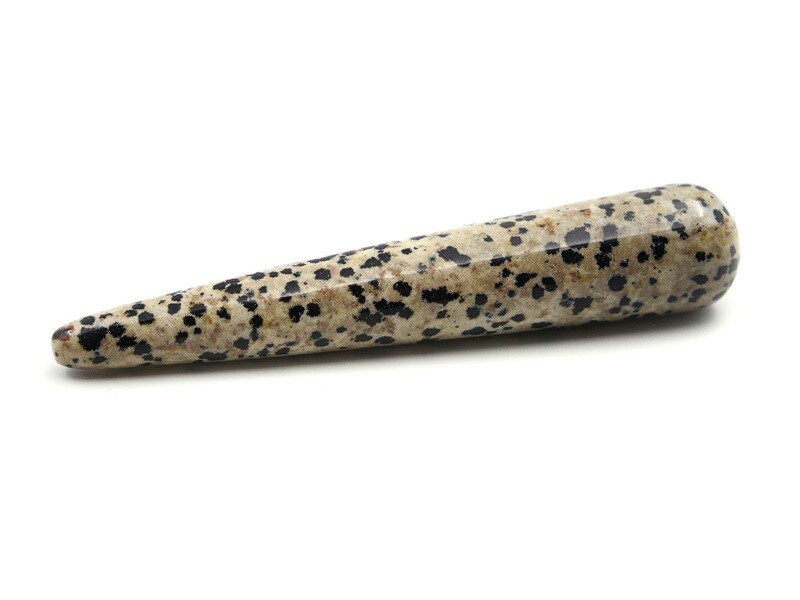Dalmatian Jasper (Aplite or Porphyrite) - Massage wand