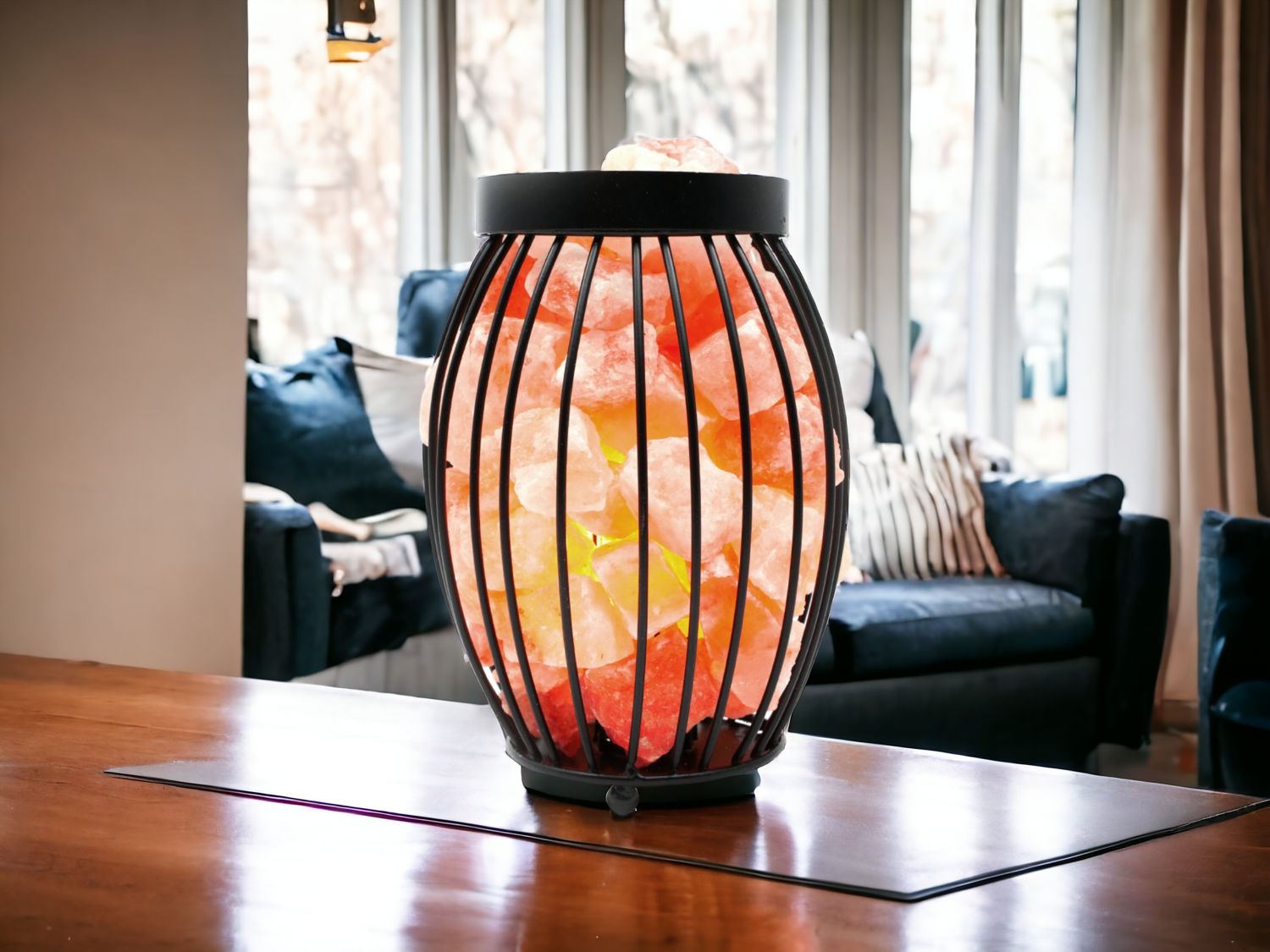 Salt lamp - Metal Basket