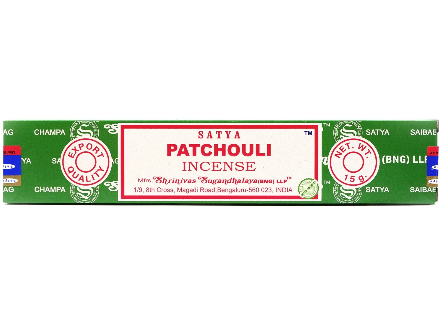 Satya Patchouli Incense - 15 g