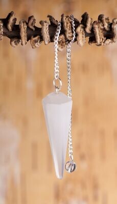 Selenite - Crystal Pendulum