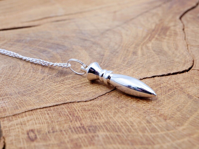 Brass pendulum - Silver color