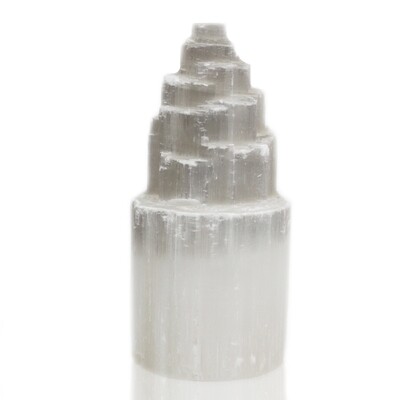 Lampe en sélénite