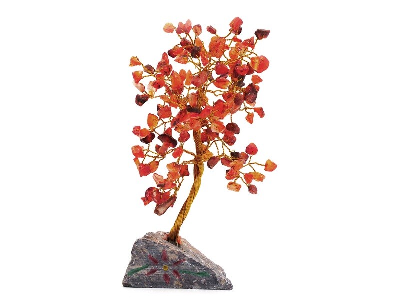 Carnelian - Gem Tree 160 stones