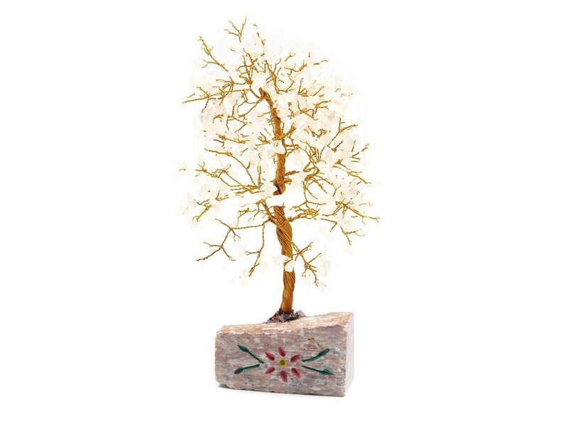 Rock crystal (quartz) - Gem Tree 160 stones