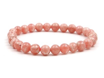 Rhodochrosite bracelet - 6mm