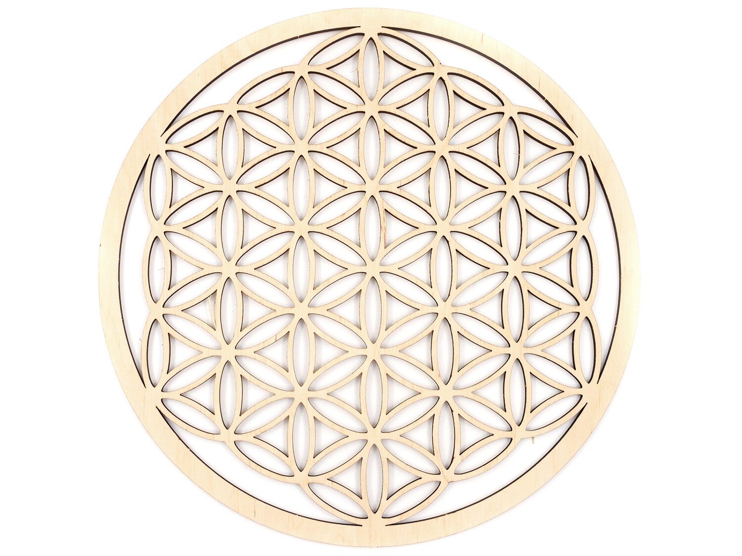 Flower of life 22 cm, wooden