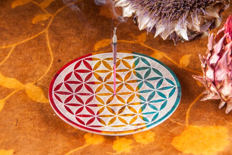 Soapstone incense holder