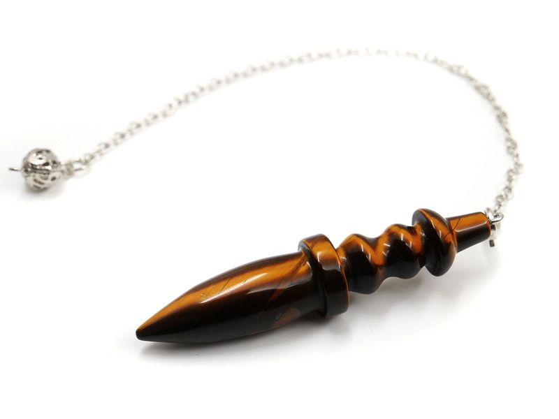 Tiger Eye - Crystal Egyptian Pendulum