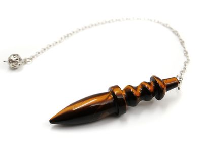 Tiger Eye - Crystal Egyptian Pendulum