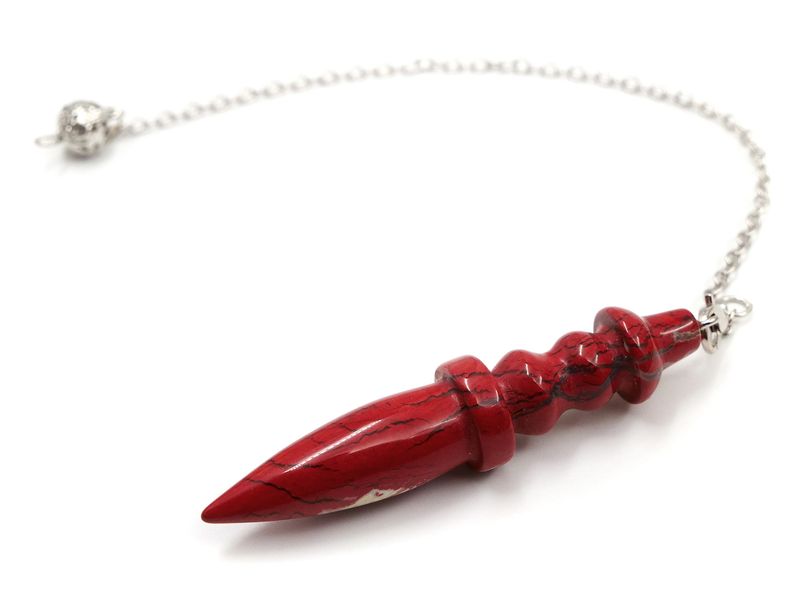 Red Jasper - Crystal Egyptian Pendulum