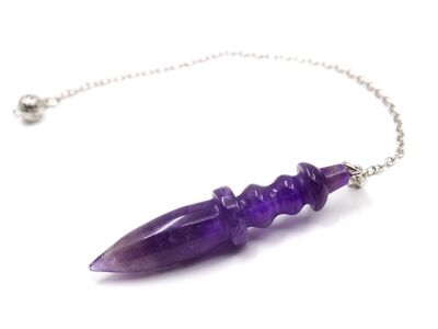 Amethyst - Crystal Egyptian Pendulum