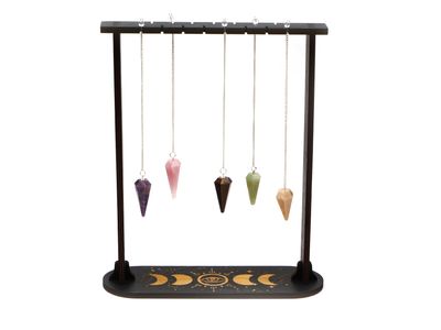 Présentoir à pendules en bois