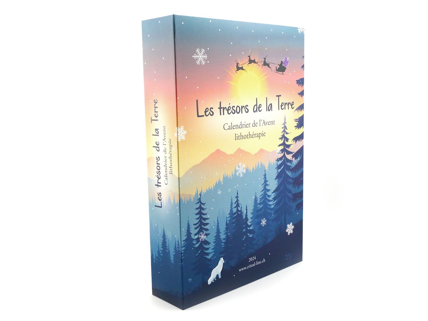 Les trésors de la Terre - Calendrier de l&#39;Avent lithothérapie