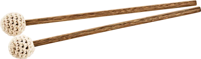 Paire de mailloches pour steel tongue drum
