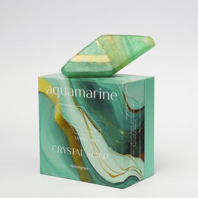 Savon Cristal Aigue-Marine – Citronnelle