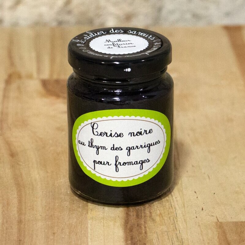 Cerise noire au thym des garrigues