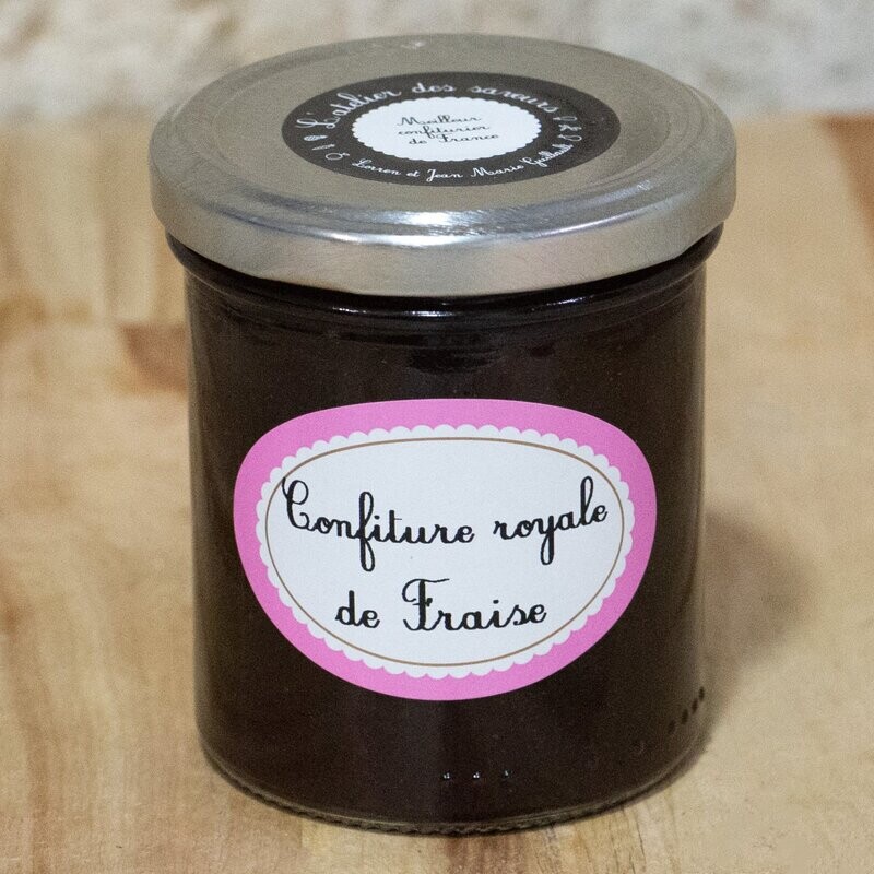 Confiture royale de fraise