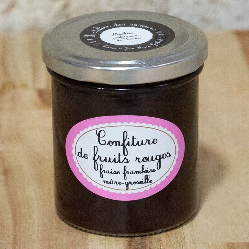 Confiture de fruits rouges