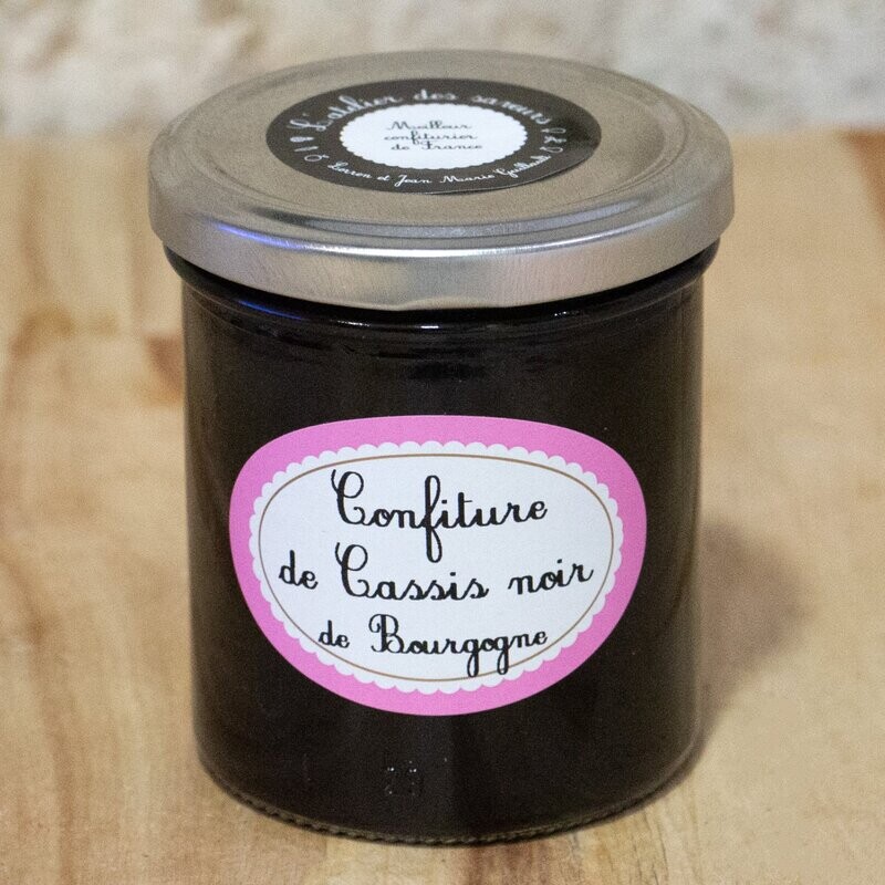Confiture de cassis noir