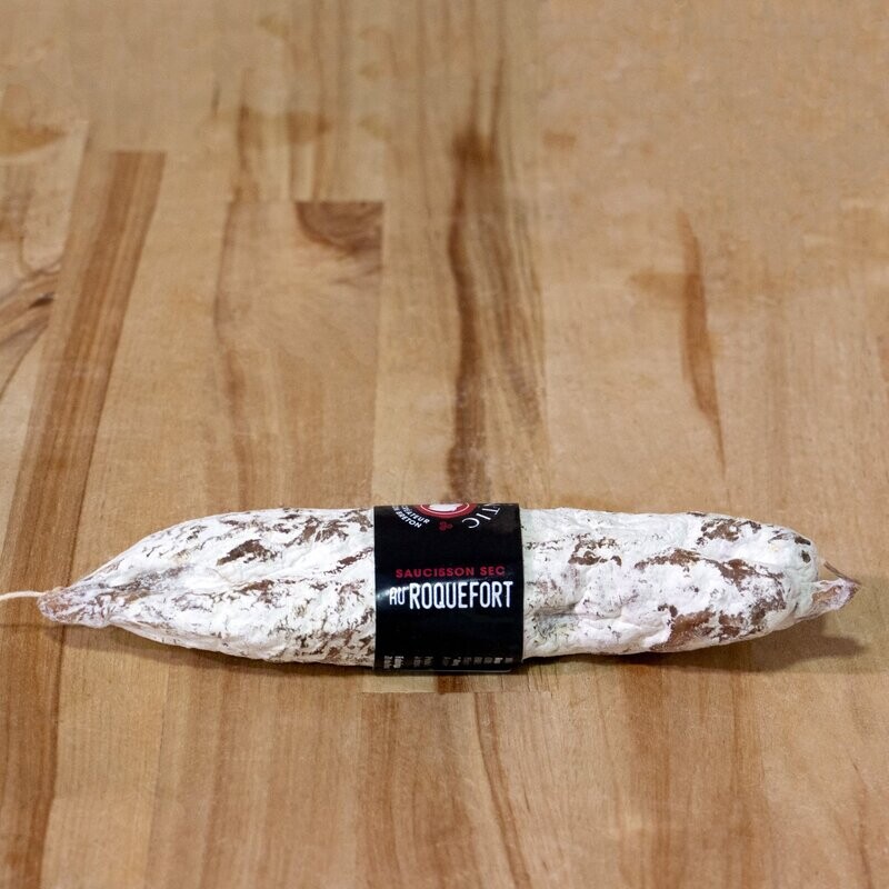 Saucisson sec au Roquefort
