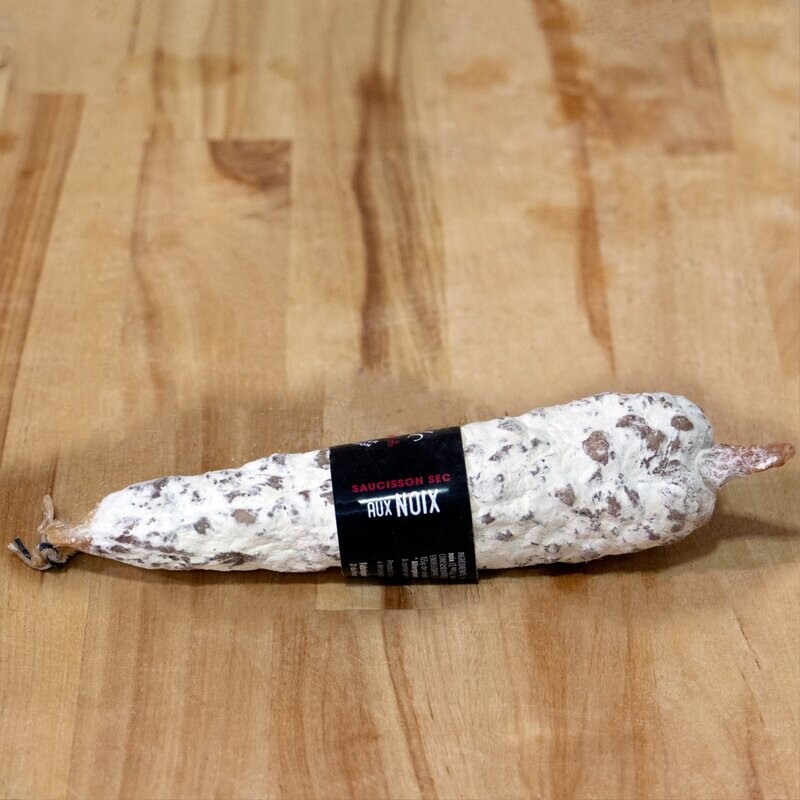 Saucisson sec aux noix
