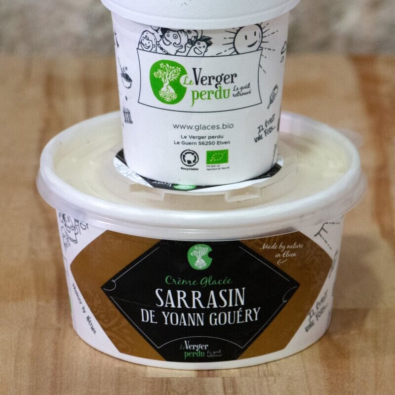 Glace bio Sarrasin de Yoann Gouery