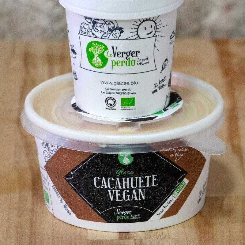 Glace bio Cacahuète vegan
