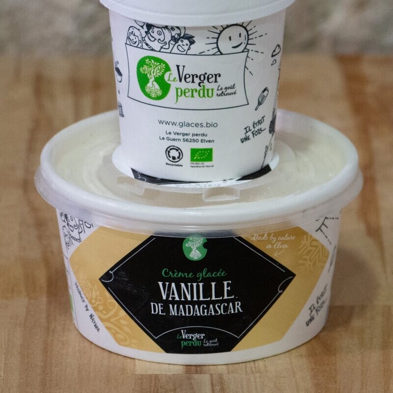 Glace bio Vanille