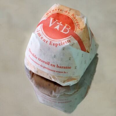 Beurre au piment d’Espelette Le Vieux-Bourg
