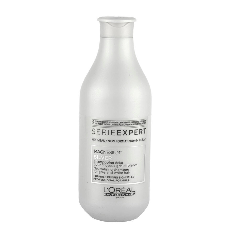 L'Oreal Série Expert Silver Shampoo 300ml - shampoo antigiallo per capelli  biondi e bianchi