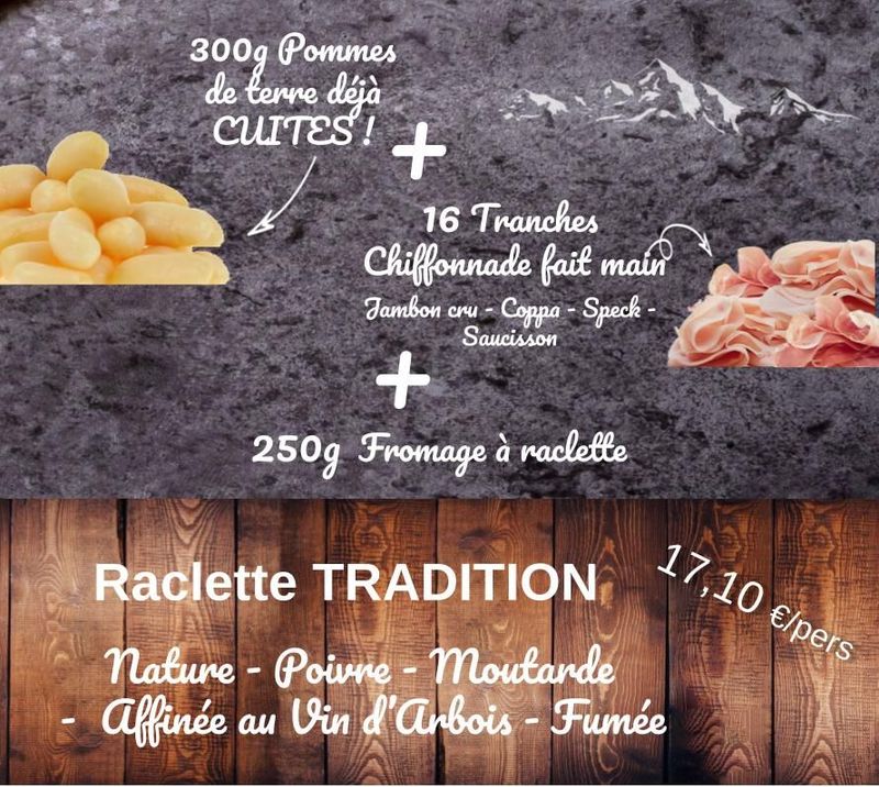 Kit Raclette Tradition Kit Raclette Tradition