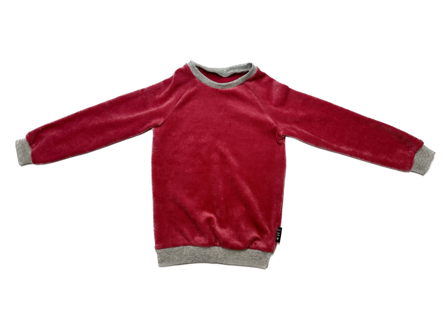 Sweatshirt Raglan feincord