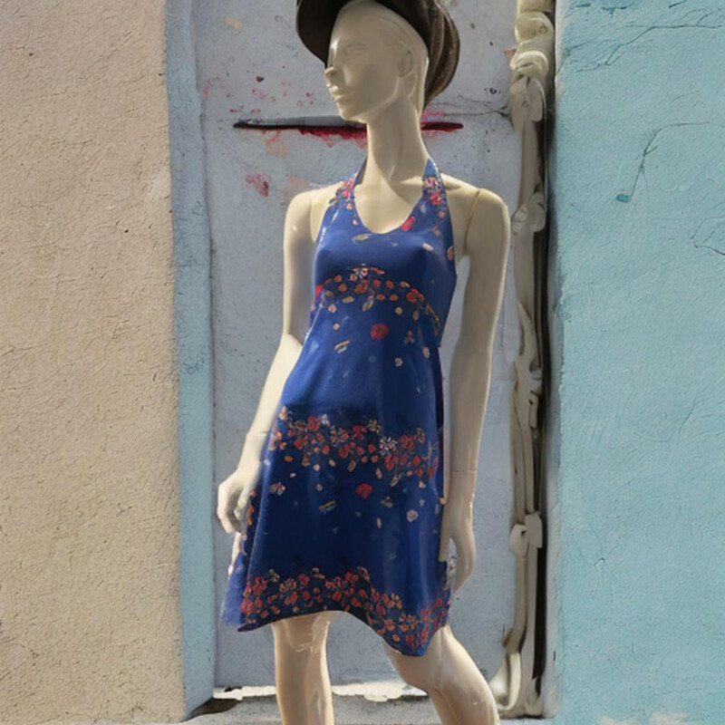 Neckholder-Kleid