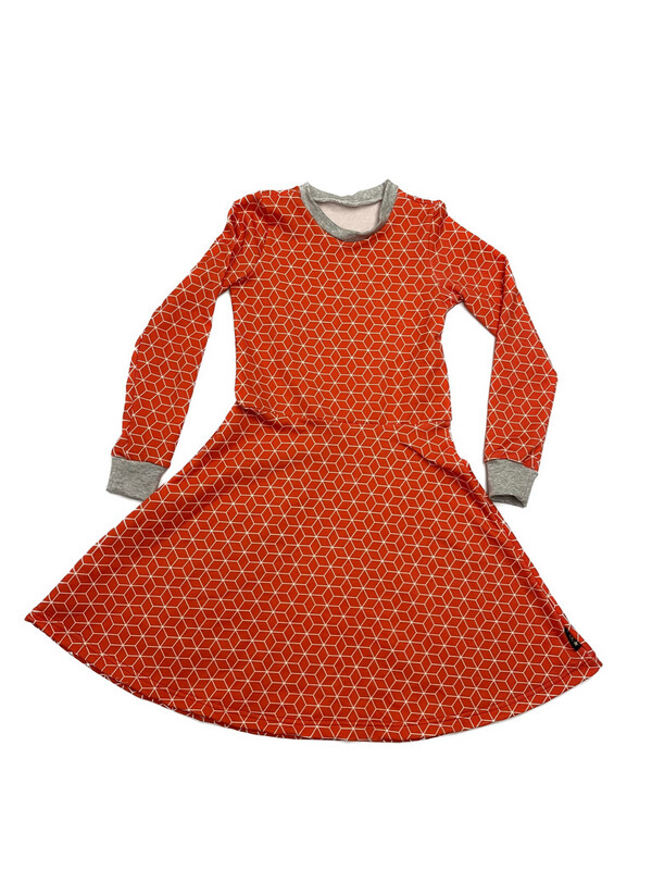Kleid 3d red