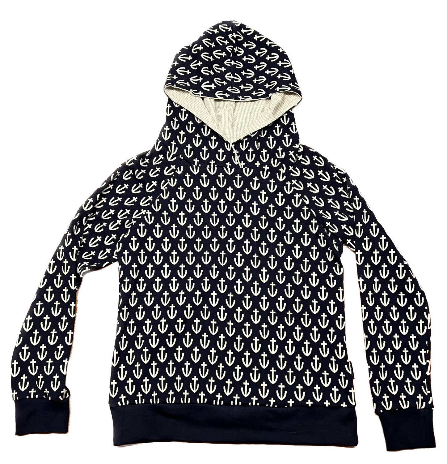 Hoodie blaue Anker